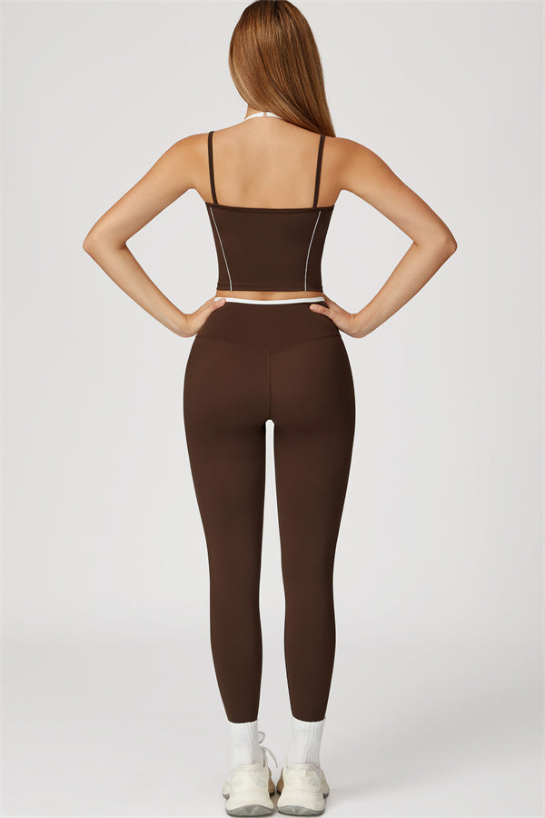 The Radiant Crop Top Leggings 2-Piece Set