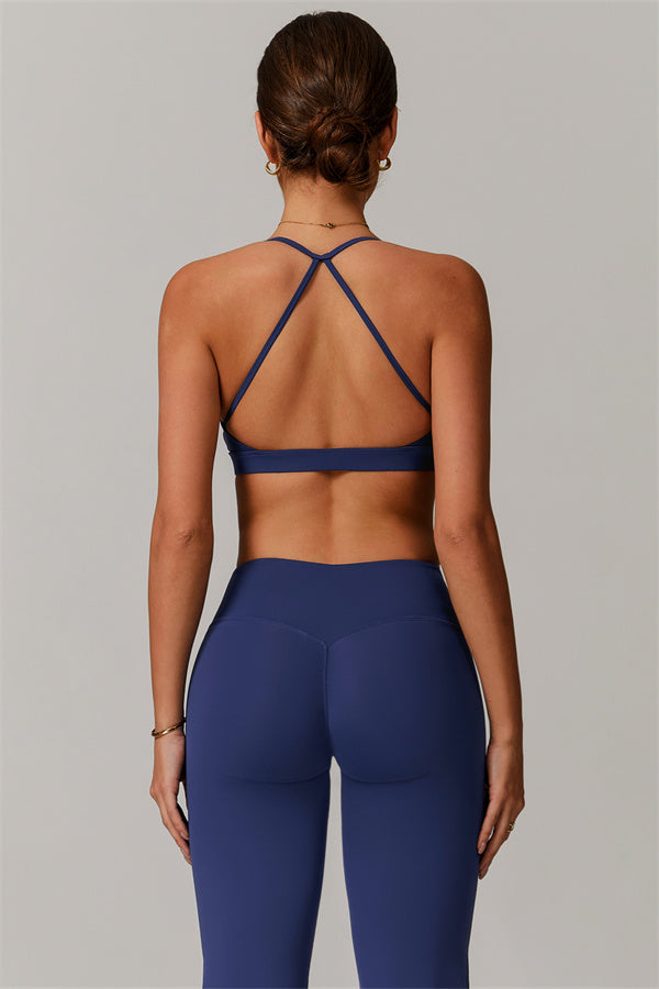 The Delicate Sports Bra Flared Leggings 2-Piece Set