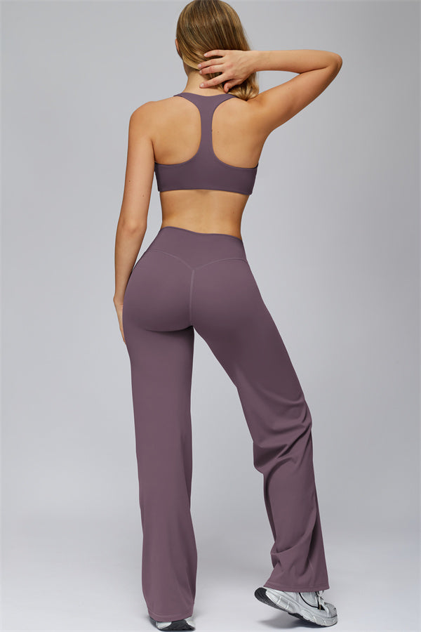 The FlexCore Sports Bra Flared Leggings 2-Piece Set