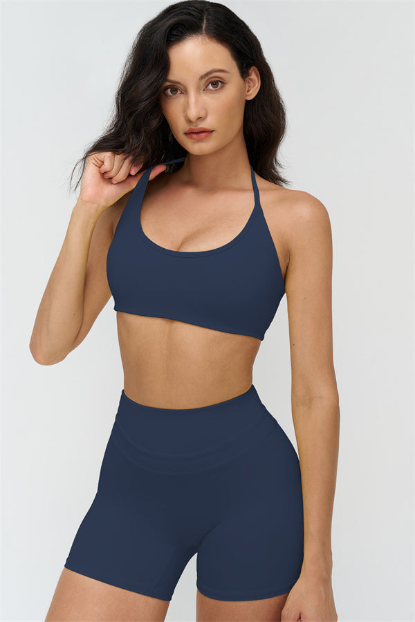 The Stride Halter Sports Bra