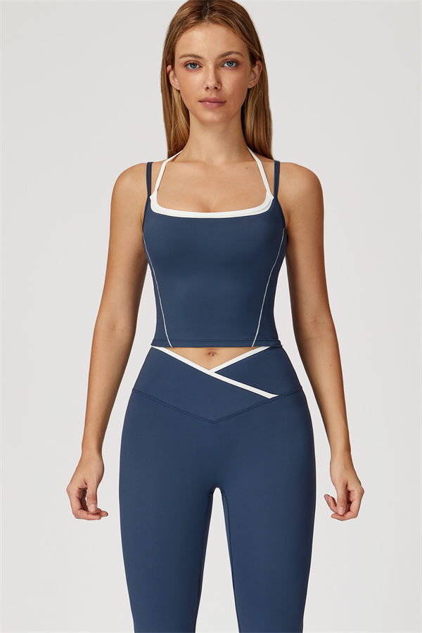 The Radiant Crop Top Leggings 2-Piece Set