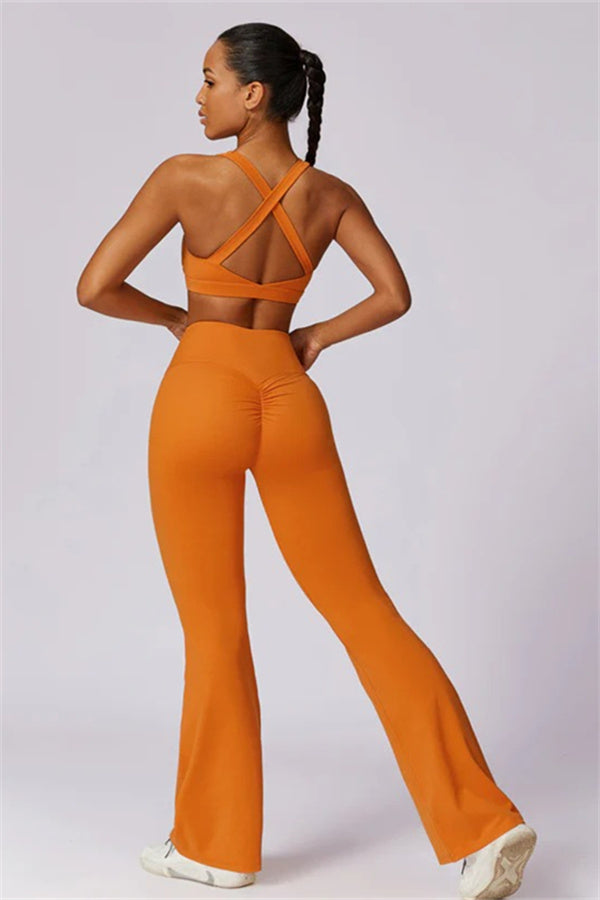 The Isabella Sports Bra Flares 2-Piece Set
