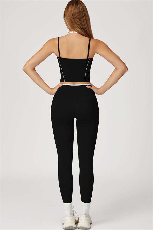 The Radiant Crop Top Leggings 2-Piece Set