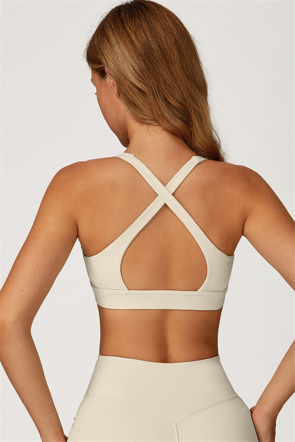 The Glacier Sports Bra Flared Leggings 2-Piece Set
