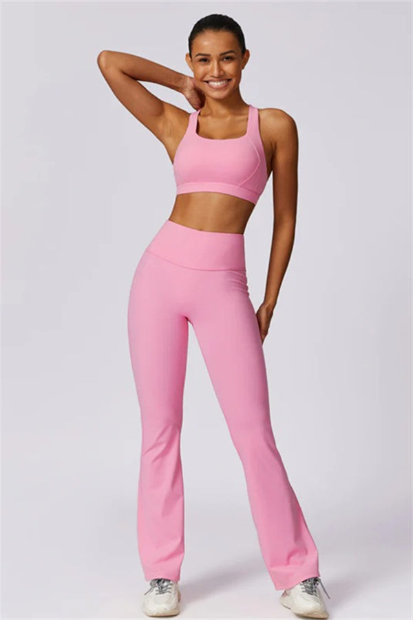 The Isabella Sports Bra Flares 2-Piece Set