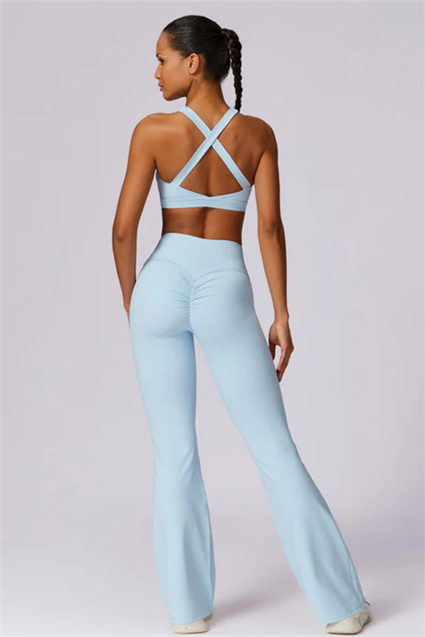 The Isabella Sports Bra Flares 2-Piece Set