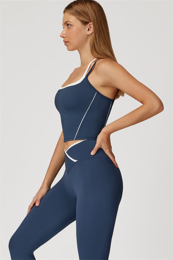 The Radiant Crop Top Leggings 2-Piece Set