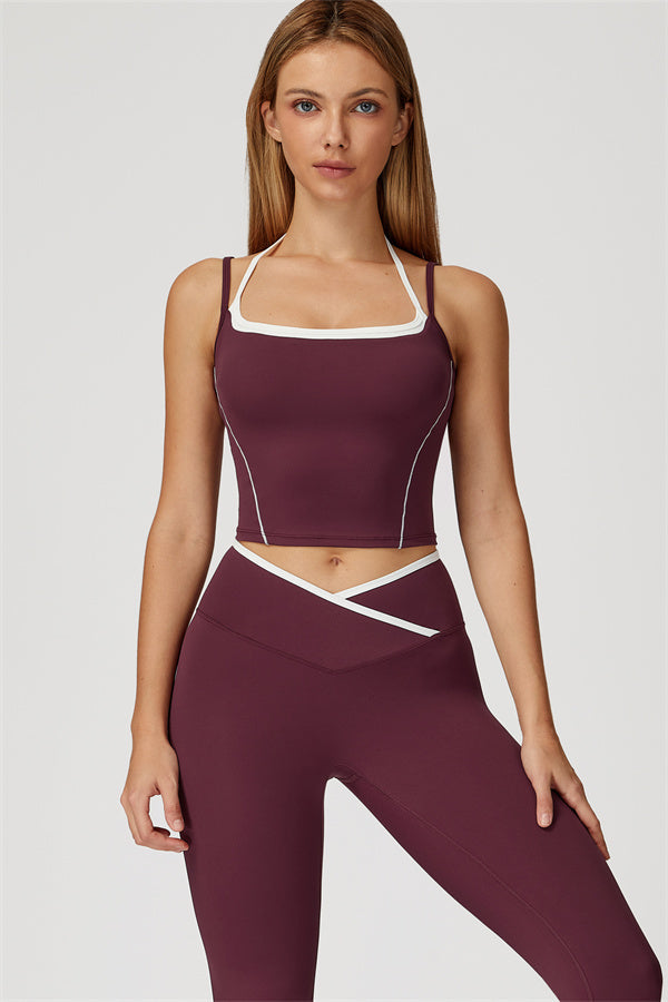 The Radiant Crop Top Leggings 2-Piece Set