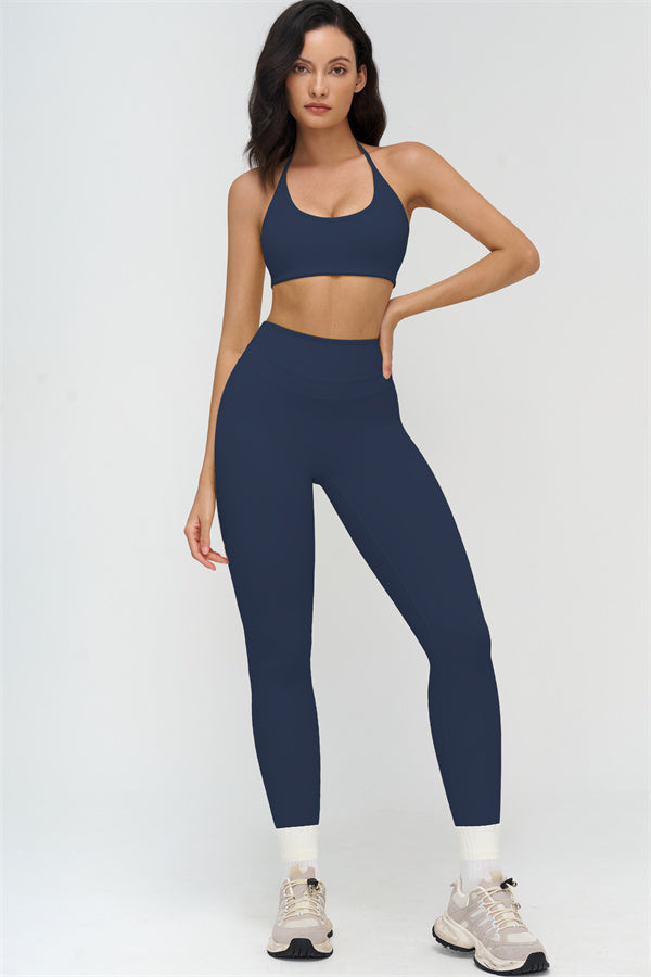 The Stride Halter Sports Bra