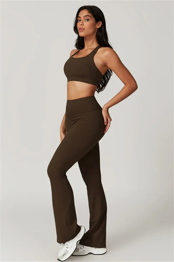The Isabella Sports Bra Flares 2-Piece Set