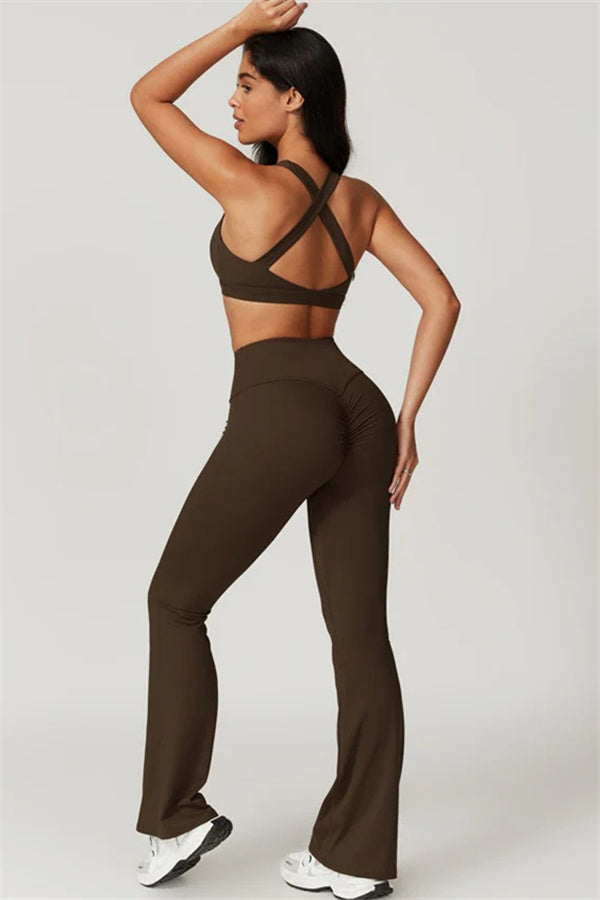The Isabella Sports Bra Flares 2-Piece Set