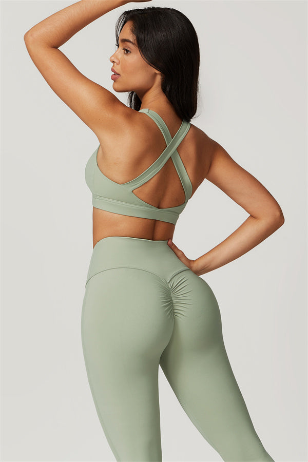The Isabella Sports Bra Flares 2-Piece Set
