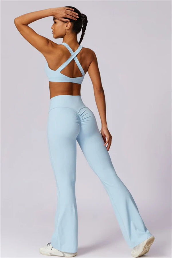 The Isabella Sports Bra Flares 2-Piece Set