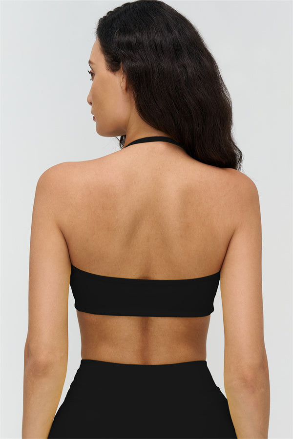 The Stride Halter Sports Bra