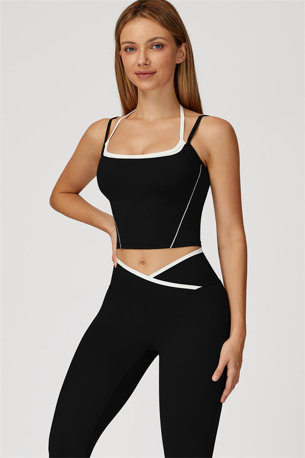 The Radiant Crop Top Leggings 2-Piece Set