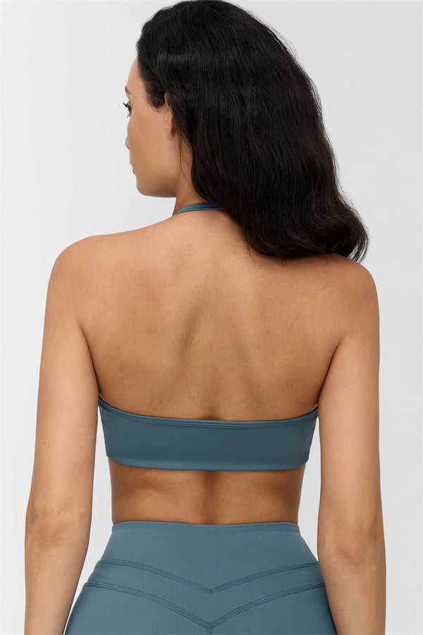 The Stride Halter Sports Bra
