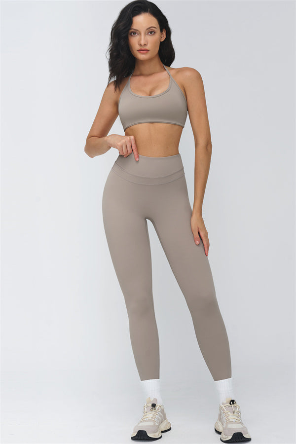 The Stride Halter Sports Bra