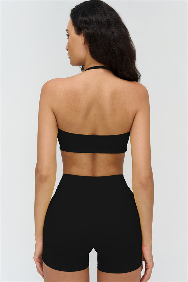 The Stride Halter Sports Bra