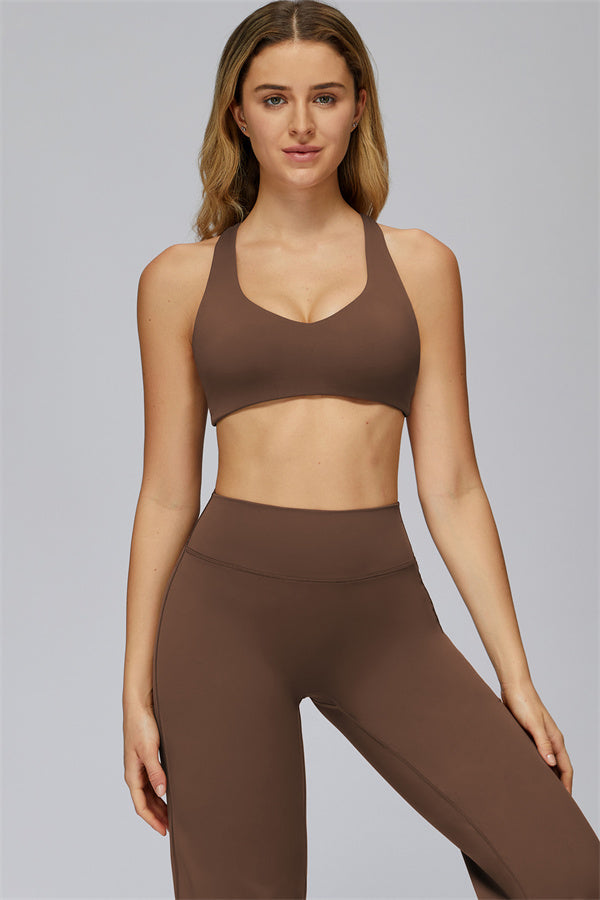 The FlexCore Sports Bra Flared Leggings 2-Piece Set