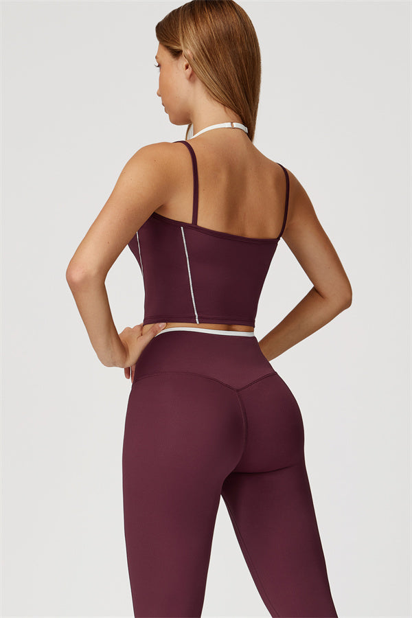The Radiant Crop Top Leggings 2-Piece Set