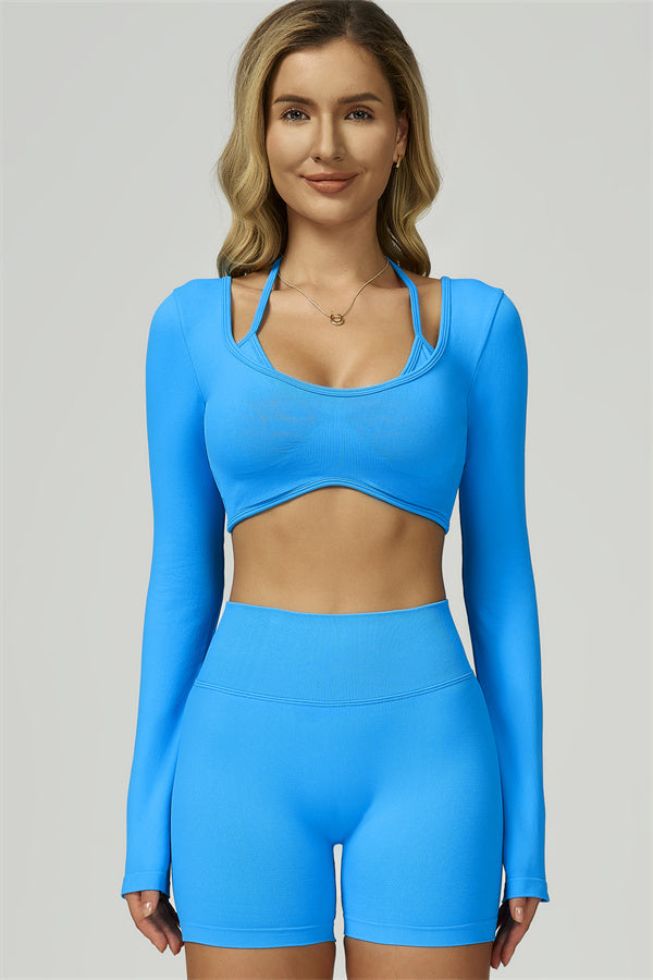 The Prime Long Sleeve Crop Top
