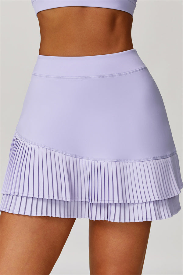 The Lavish Sports Bra Tennis Skirt 2-Piece Set