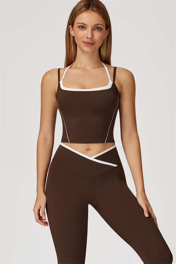 The Radiant Crop Top Leggings 2-Piece Set