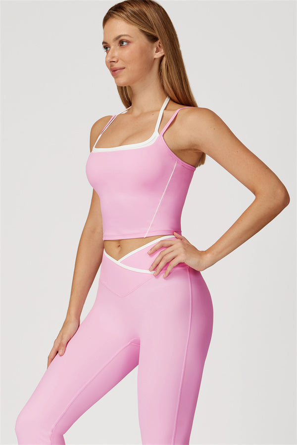 The Radiant Crop Top Leggings 2-Piece Set