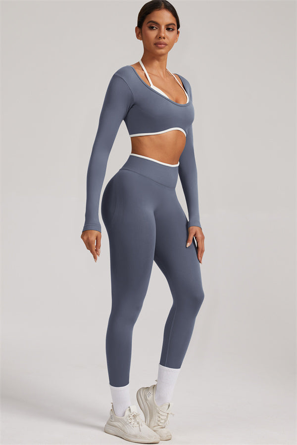 The Elevate New Long Sleeve Crop top