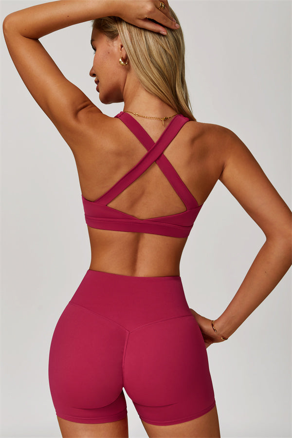 The Eloise Sports Bra Shorts 2-Piece Set