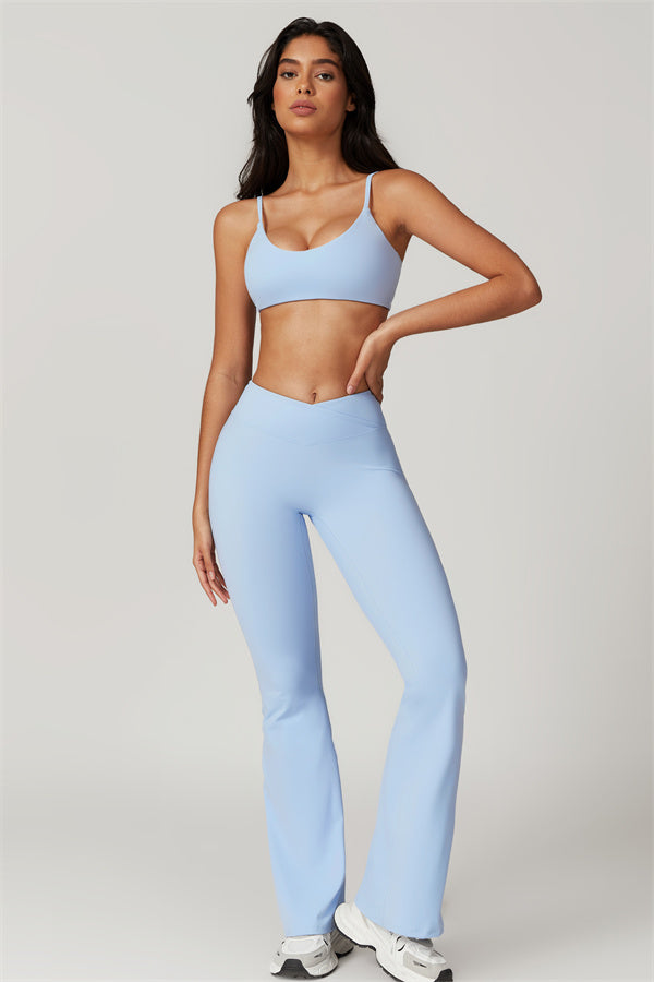 The Sophia Sports Bra Flares 2-Piece Set