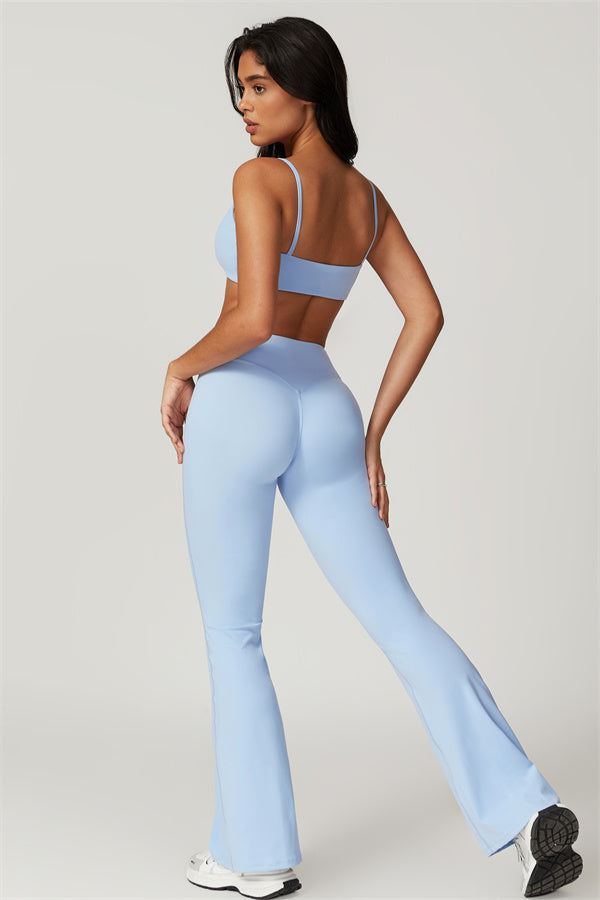 The Sophia Sports Bra Flares 2-Piece Set