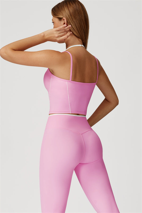 The Radiant Crop Top Leggings 2-Piece Set