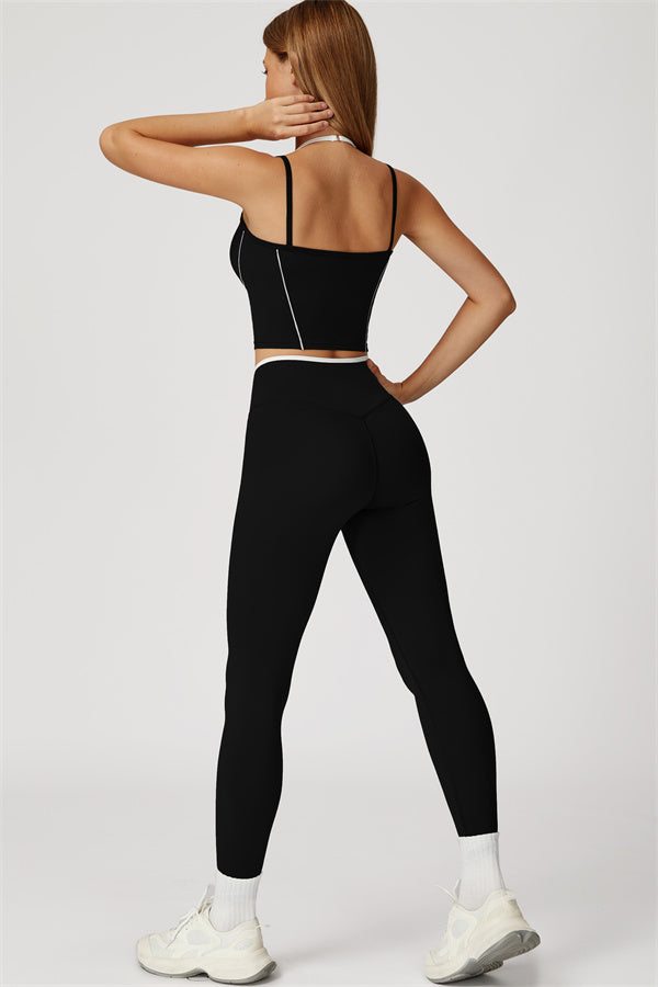 The Radiant Crop Top Leggings 2-Piece Set