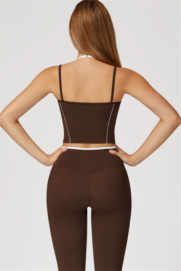 The Radiant Crop Top Leggings 2-Piece Set