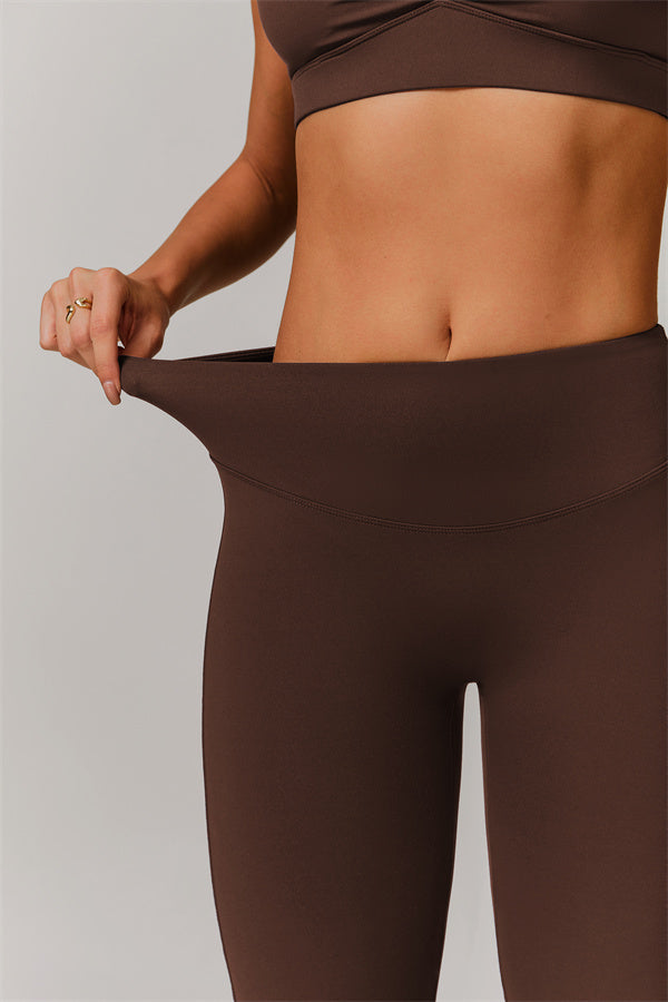 The Delicate Sports Bra Flared Leggings 2-Piece Set