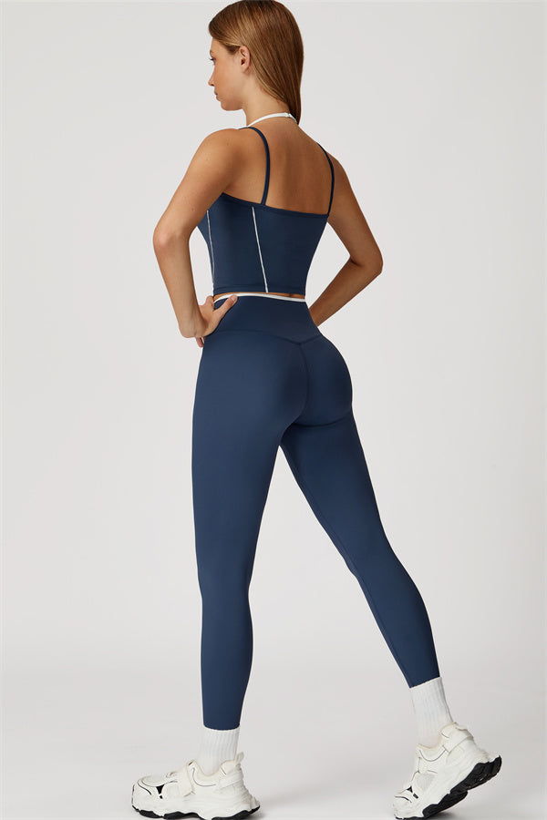 The Radiant Crop Top Leggings 2-Piece Set