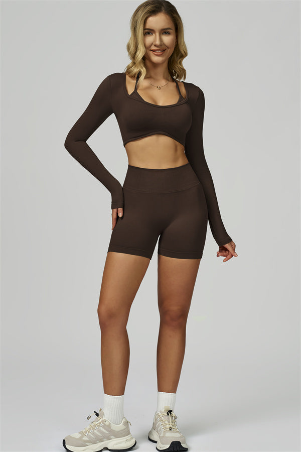 The Prime Long Sleeve Crop Top