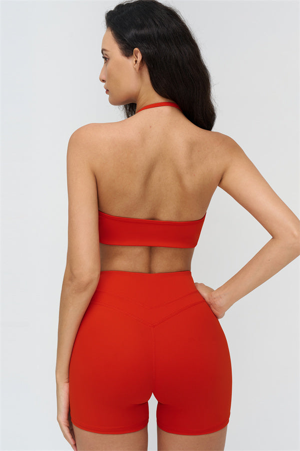 The Stride Halter Sports Bra