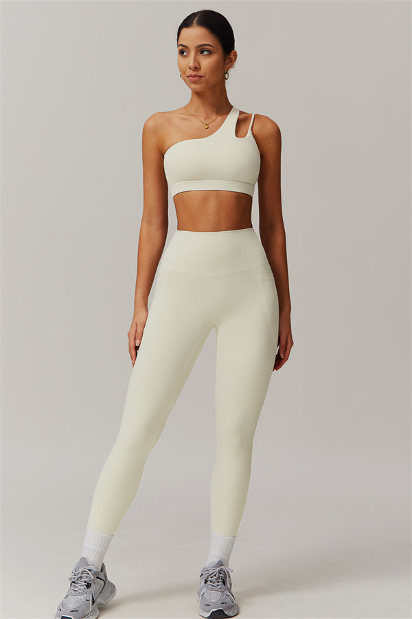 The Blissful Rose Sports Bra Leggings 2-Piece Set