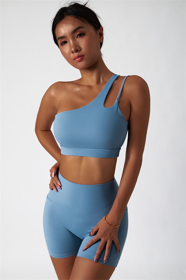 The Blissful Rose Sports Bra Shorts 2-Piece Set