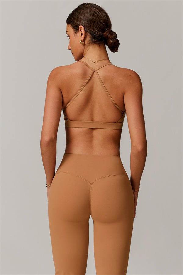 The Delicate Sports Bra Flared Leggings 2-Piece Set