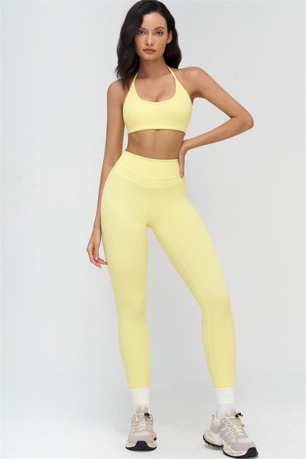 The Stride Halter Sports Bra