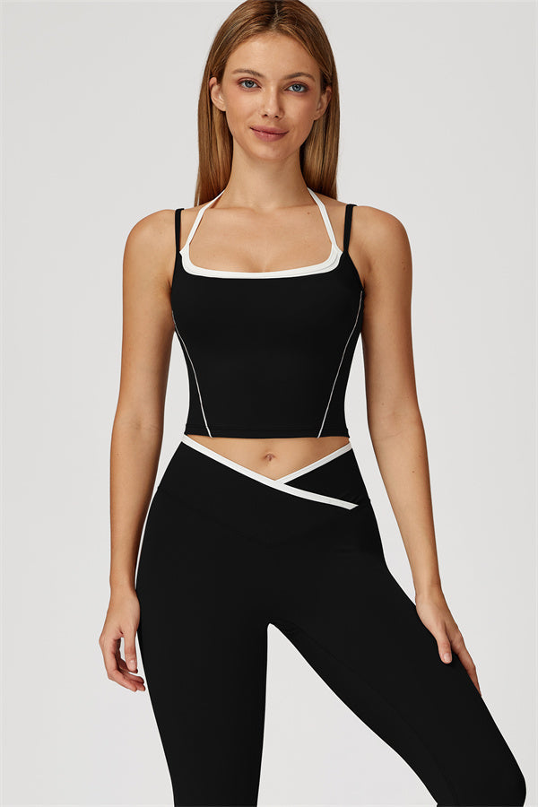 The Radiant Crop Top Leggings 2-Piece Set