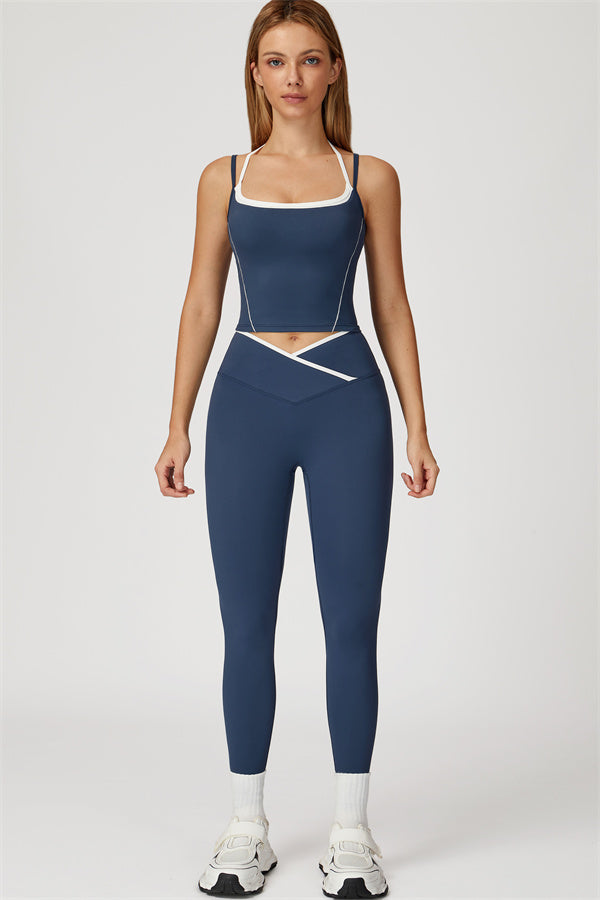 The Radiant Crop Top Leggings 2-Piece Set