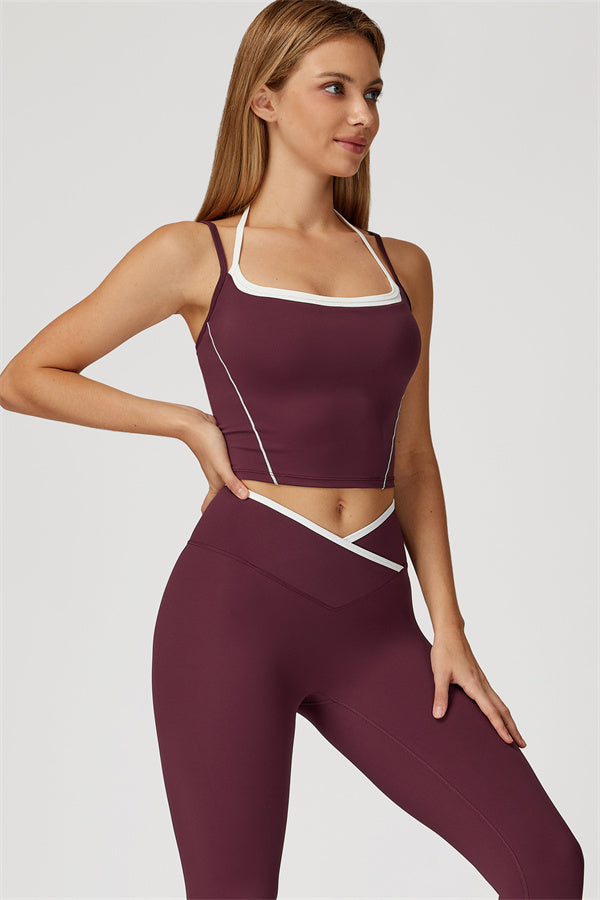 The Radiant Crop Top Leggings 2-Piece Set