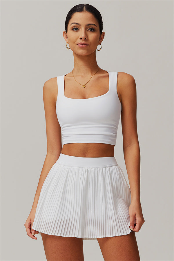 The Balance Crop Top Tennis Skirt 2-Piece Set